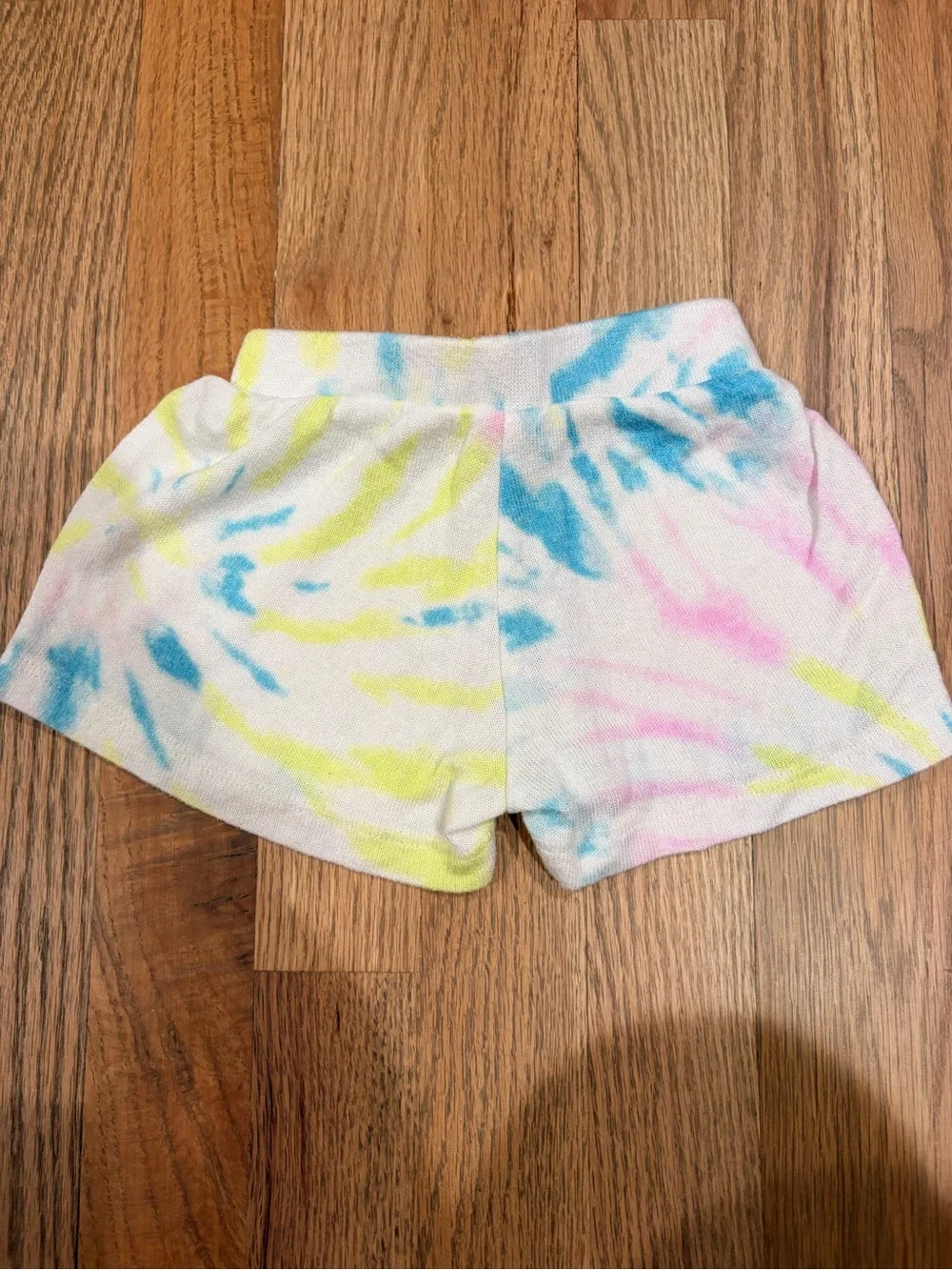 Denny’s Fornia brand toddler girl tie dye shorts